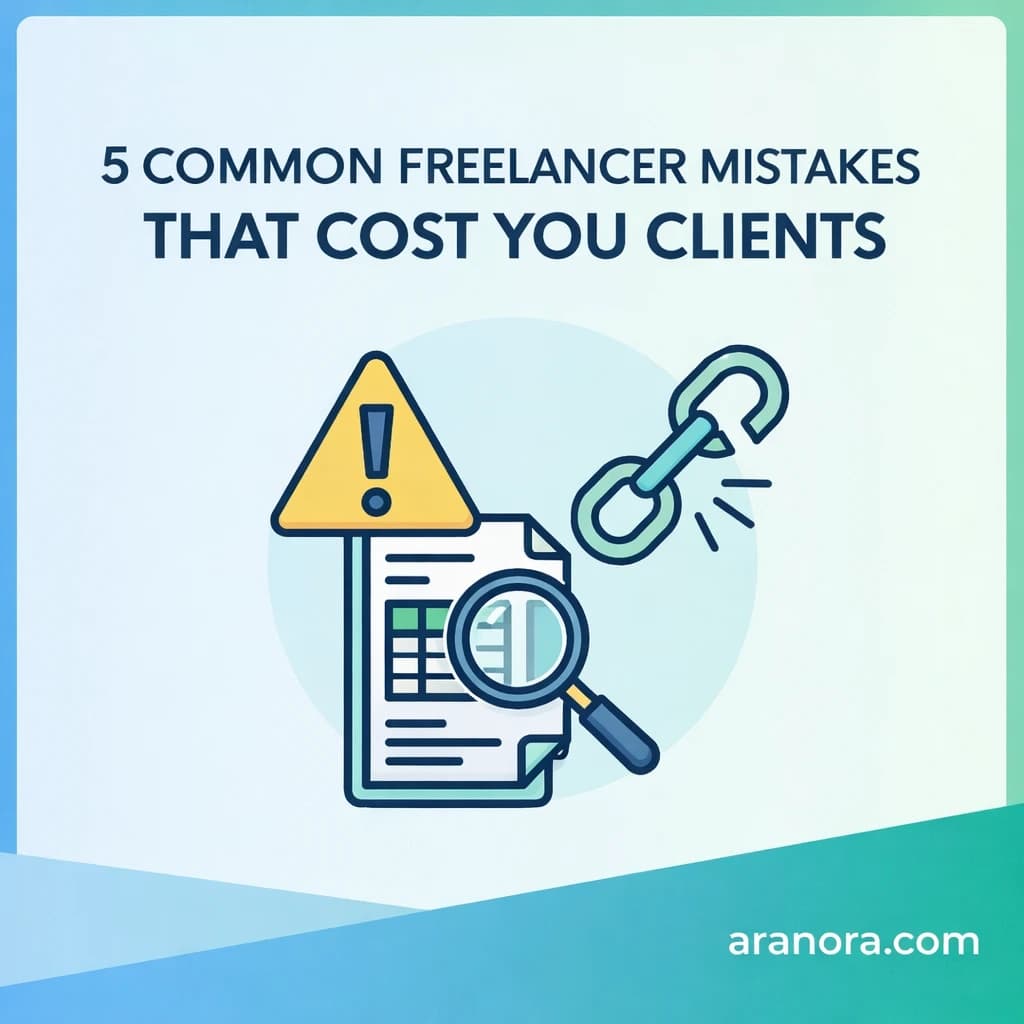 5 Common Freelancer Mistakes That Cost You Clients