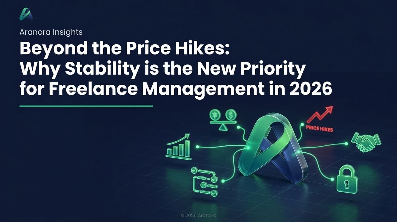 Beyond the Price Hikes: Why Stability is the New Priority for Freelance Management in 2026