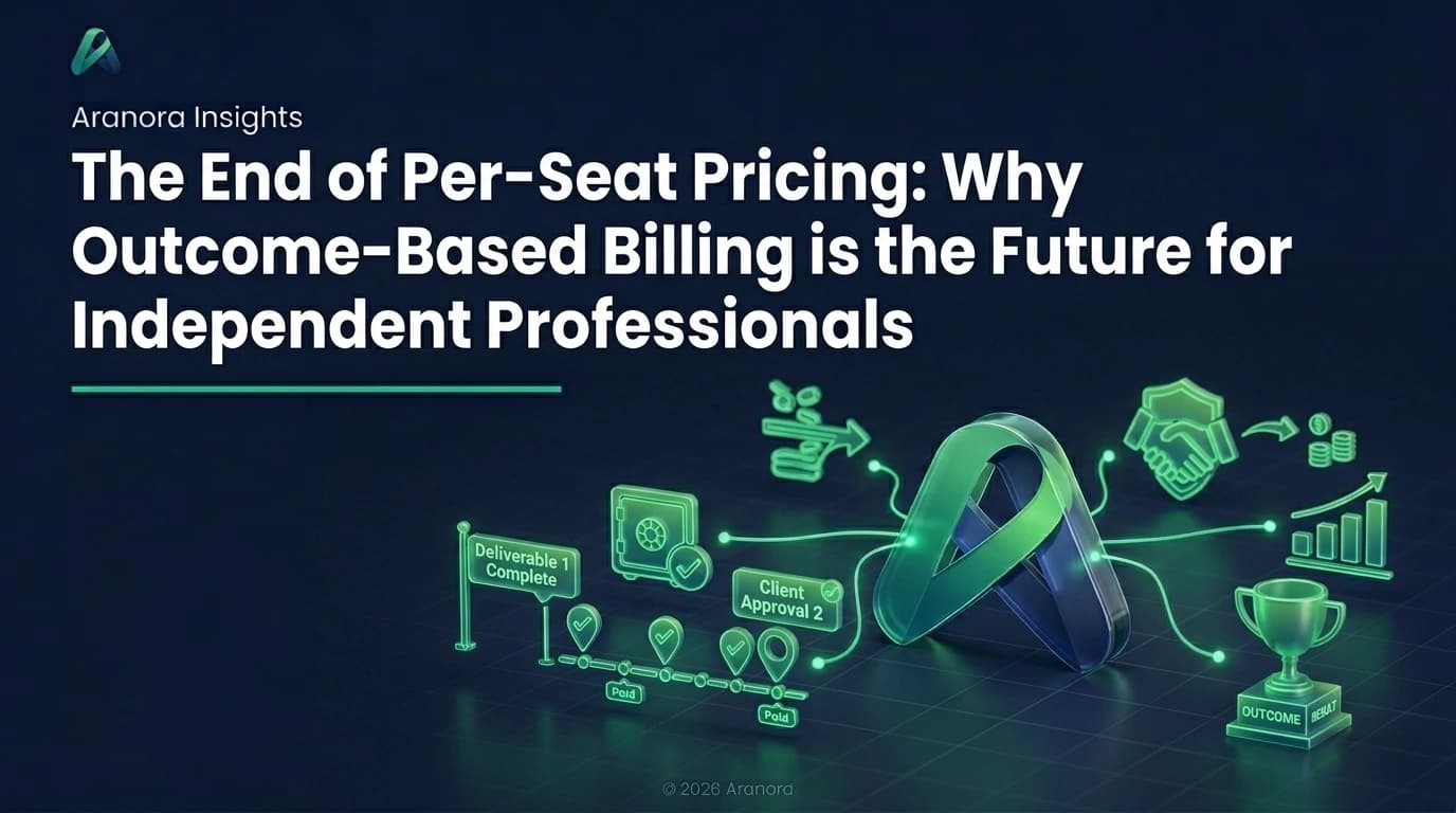 The End of Per-Seat Pricing: Why Outcome-Based Billing is the Future for Independent Professionals