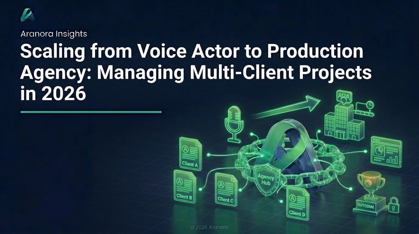 Scaling from Voice Actor to Production Agency: Managing Multi-Client Projects in 2026
